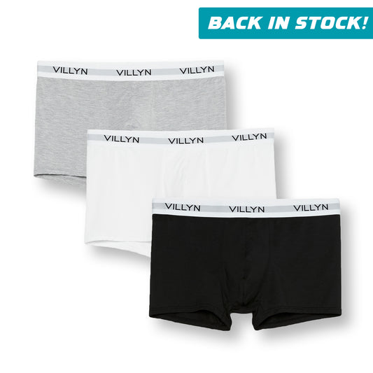 VILLYN Origin 3-Pack Modal Boxer-Trunks