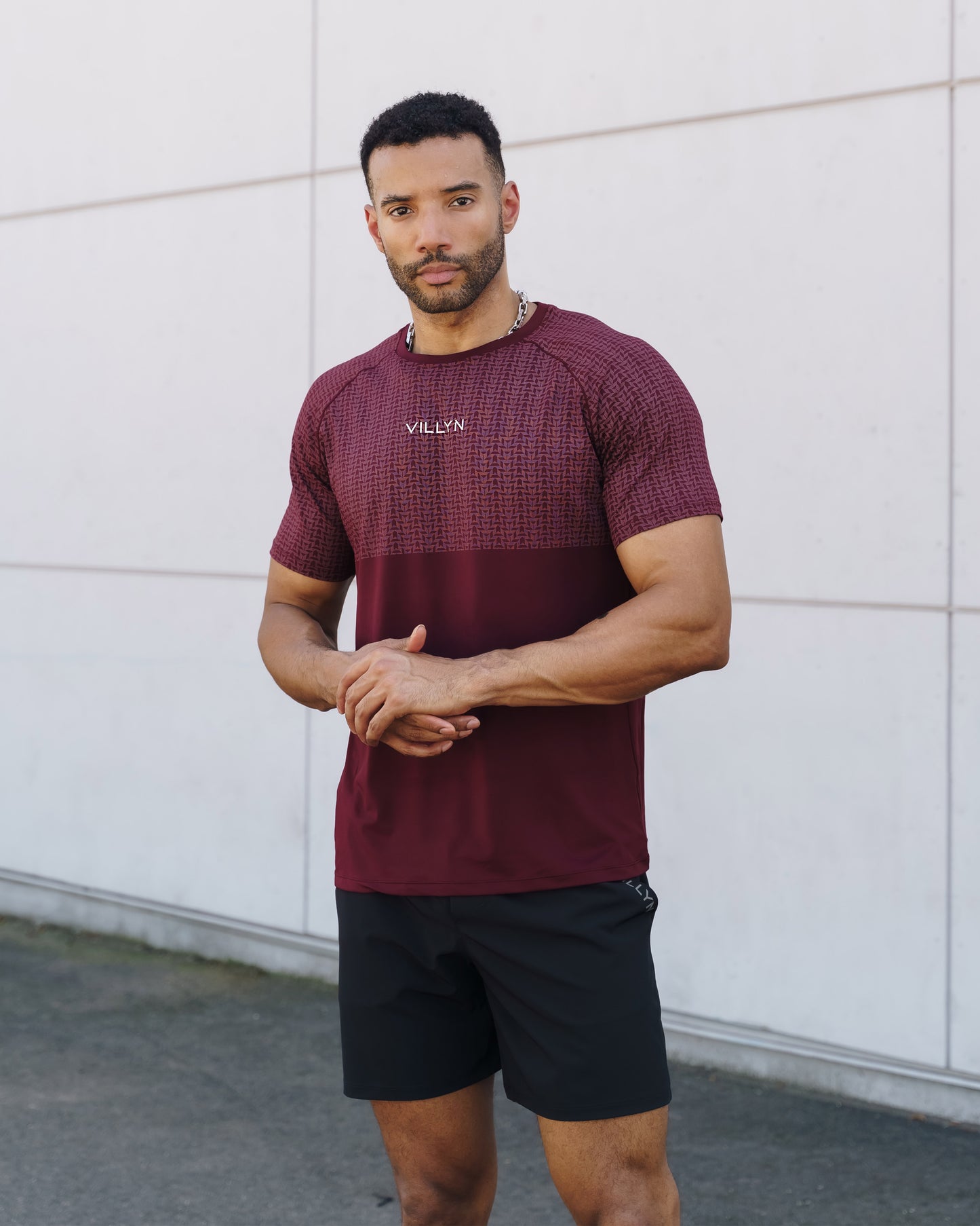 DEFIANCE ACTIVE SHIRT - MAGMA / DARK RED
