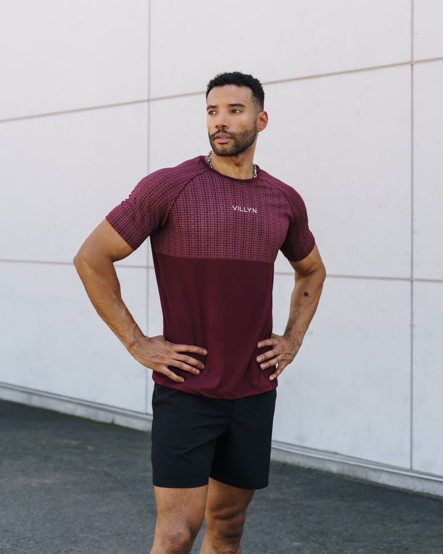DEFIANCE ACTIVE SHIRT - MAGMA / DARK RED