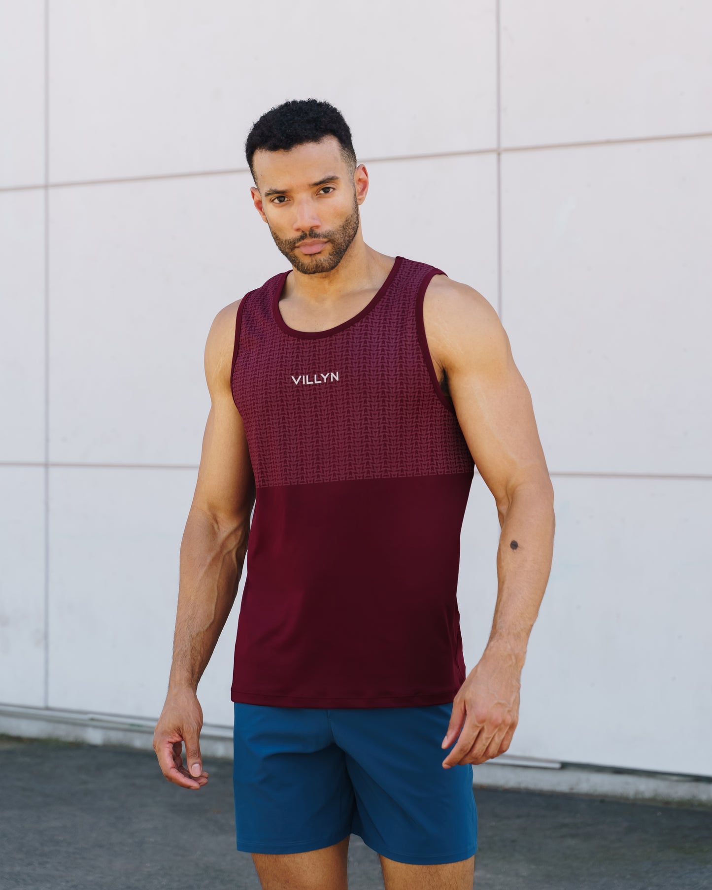 DEFIANCE ACTIVE TANK - MAGMA / DARK RED