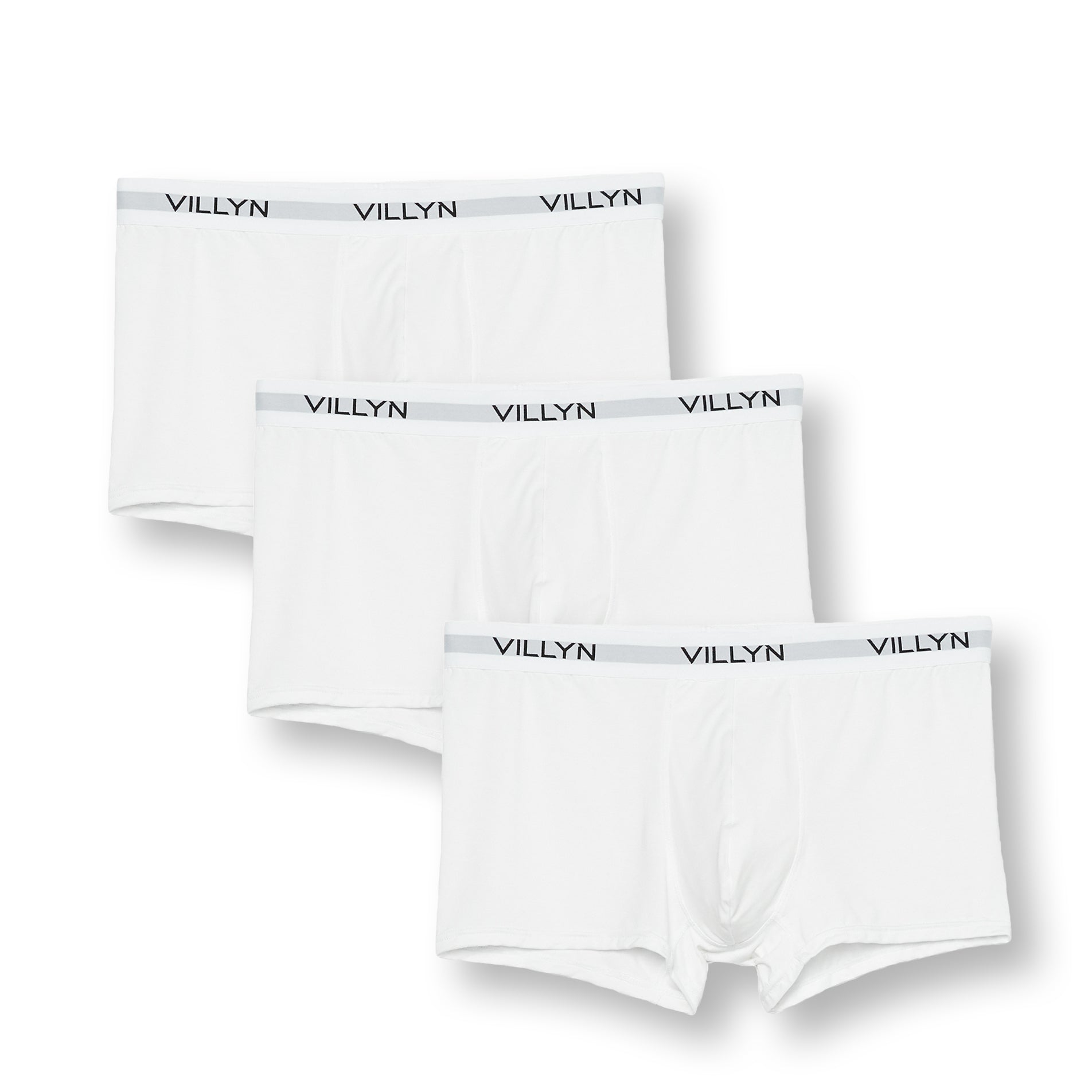 VILLYN Origin 3 WHITE Modal Boxer-Trunks