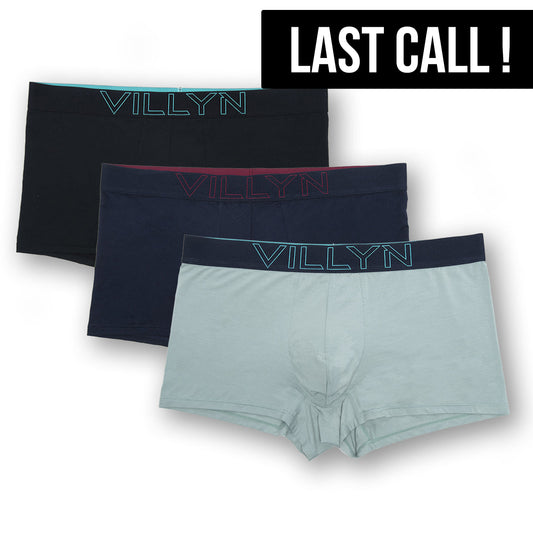 VILLYN 3-Pack Modal Boxer-Trunks