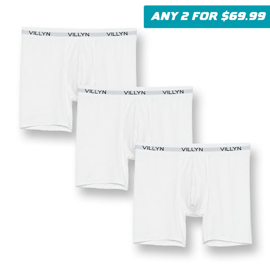VILLYN Origin 3 WHITE Modal Boxer-Briefs