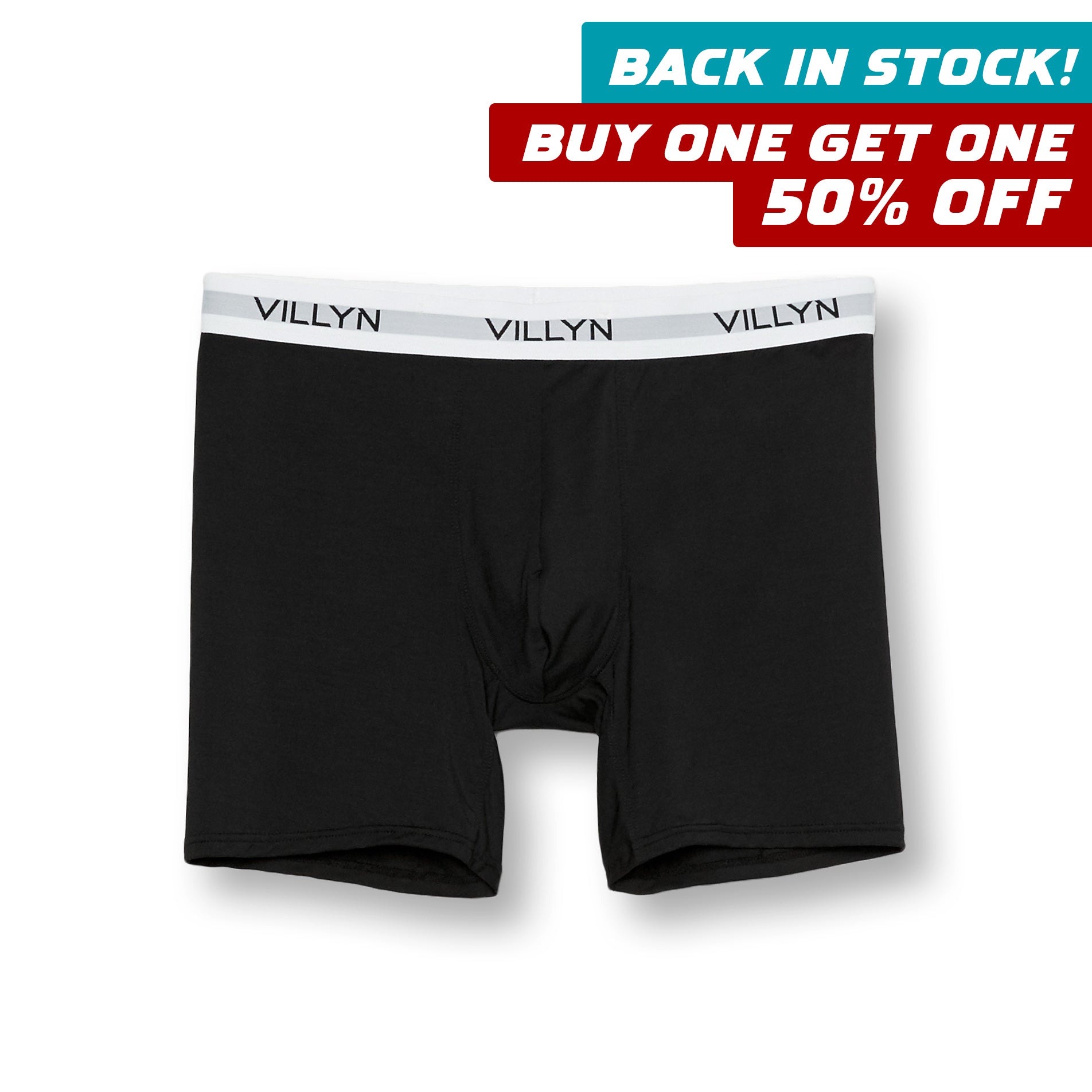 VILLYN Origin Modal Boxer-Brief - BLACK