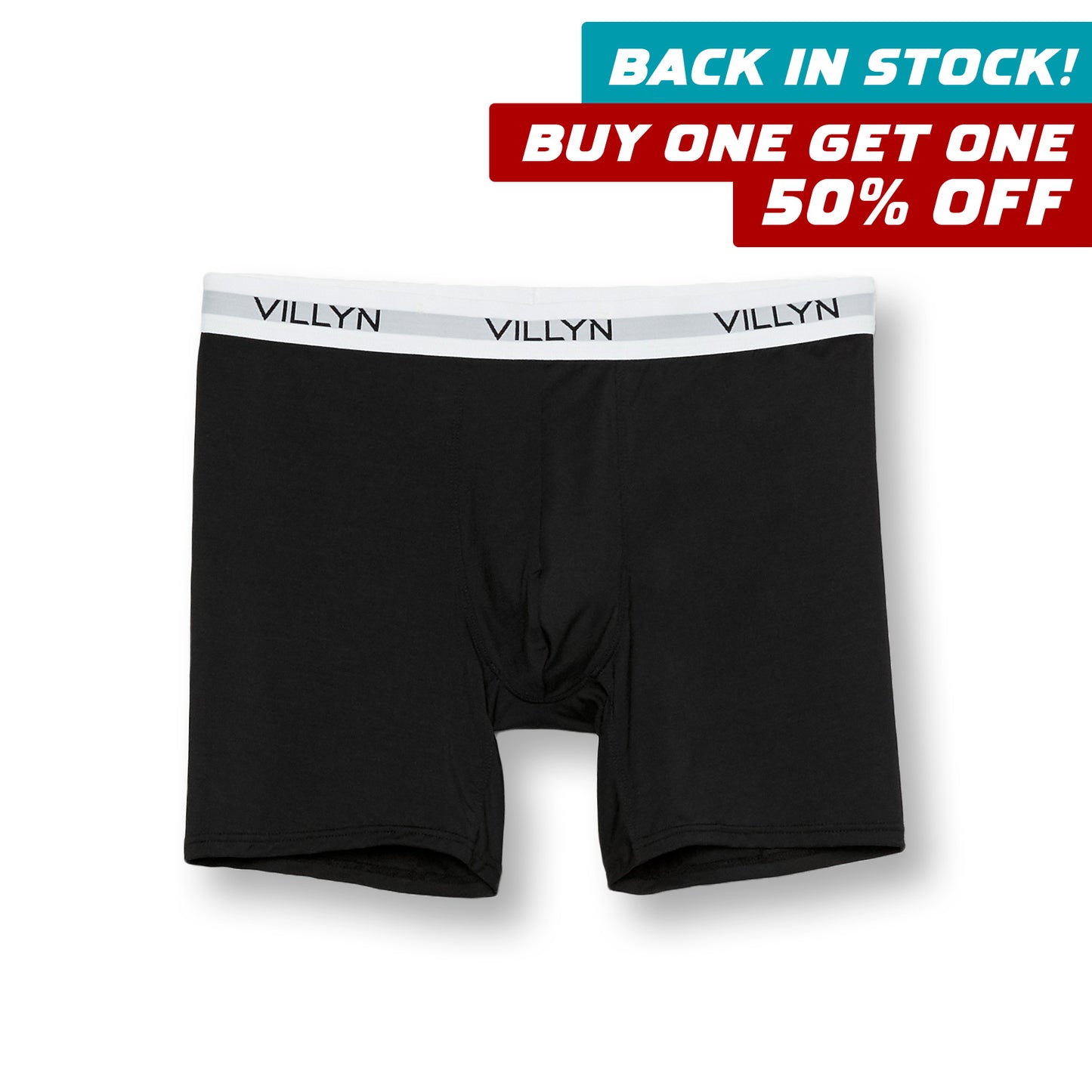 VILLYN Origin Modal Boxer-Brief - BLACK