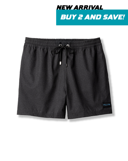 VILLYN SWIM TRUNKS 2025 - BLACK JAGUAR