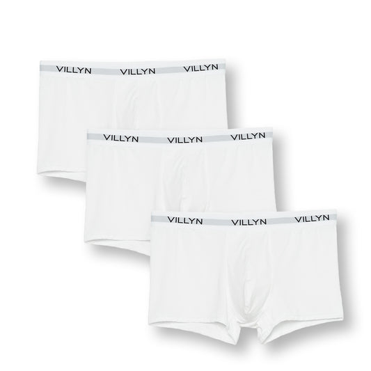 VILLYN Origin 3 WHITE Modal Boxer-Trunks